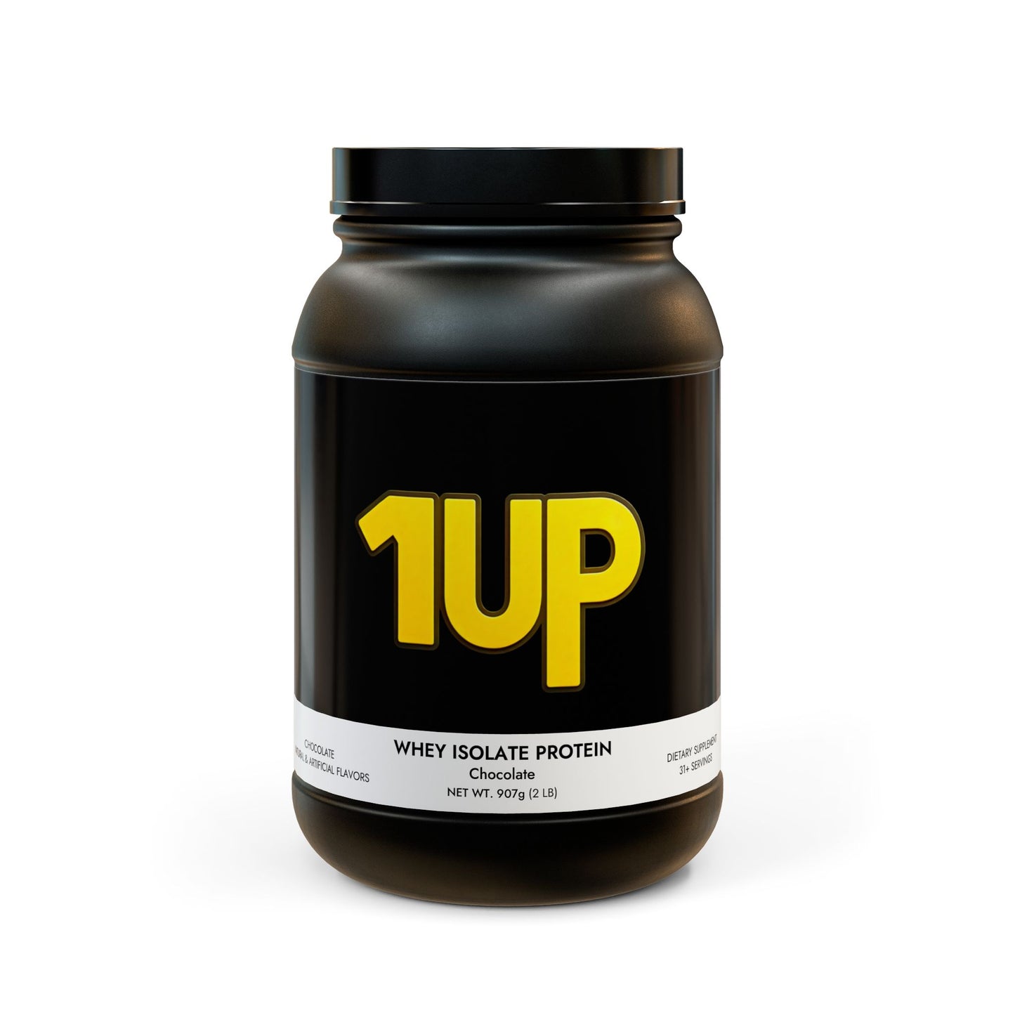 1Up Whey Isolate Protein Supplement (907g, 2lb)